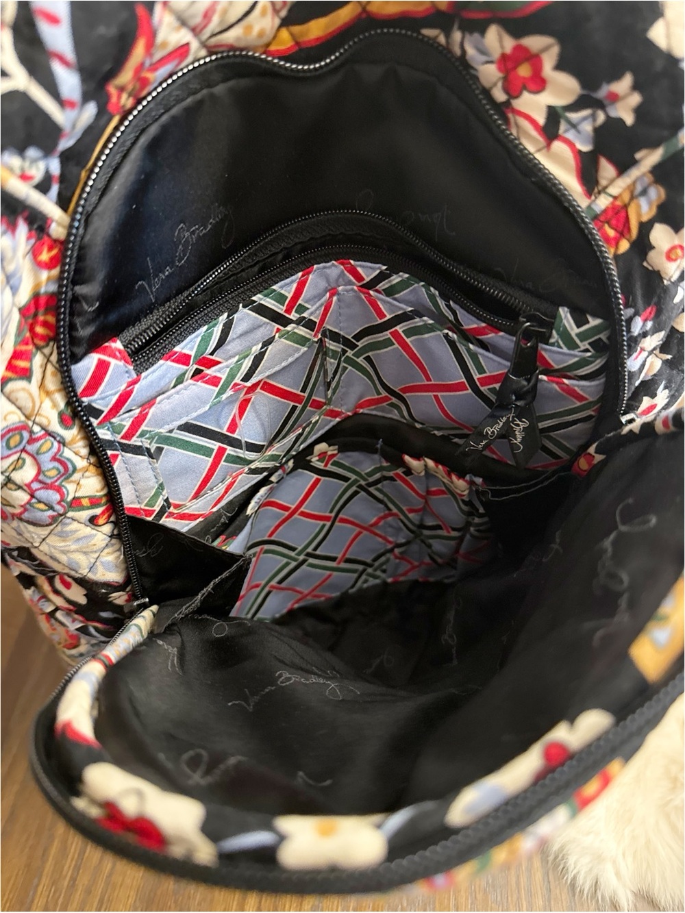 Vera Bradley Campus Backpack — Floral Fiesta Pattern | Like New - Picture 8 of 11